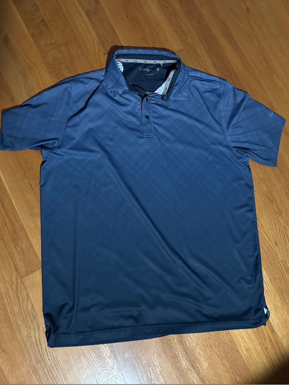 Walter Hagen Men's Navy Athletic Polo